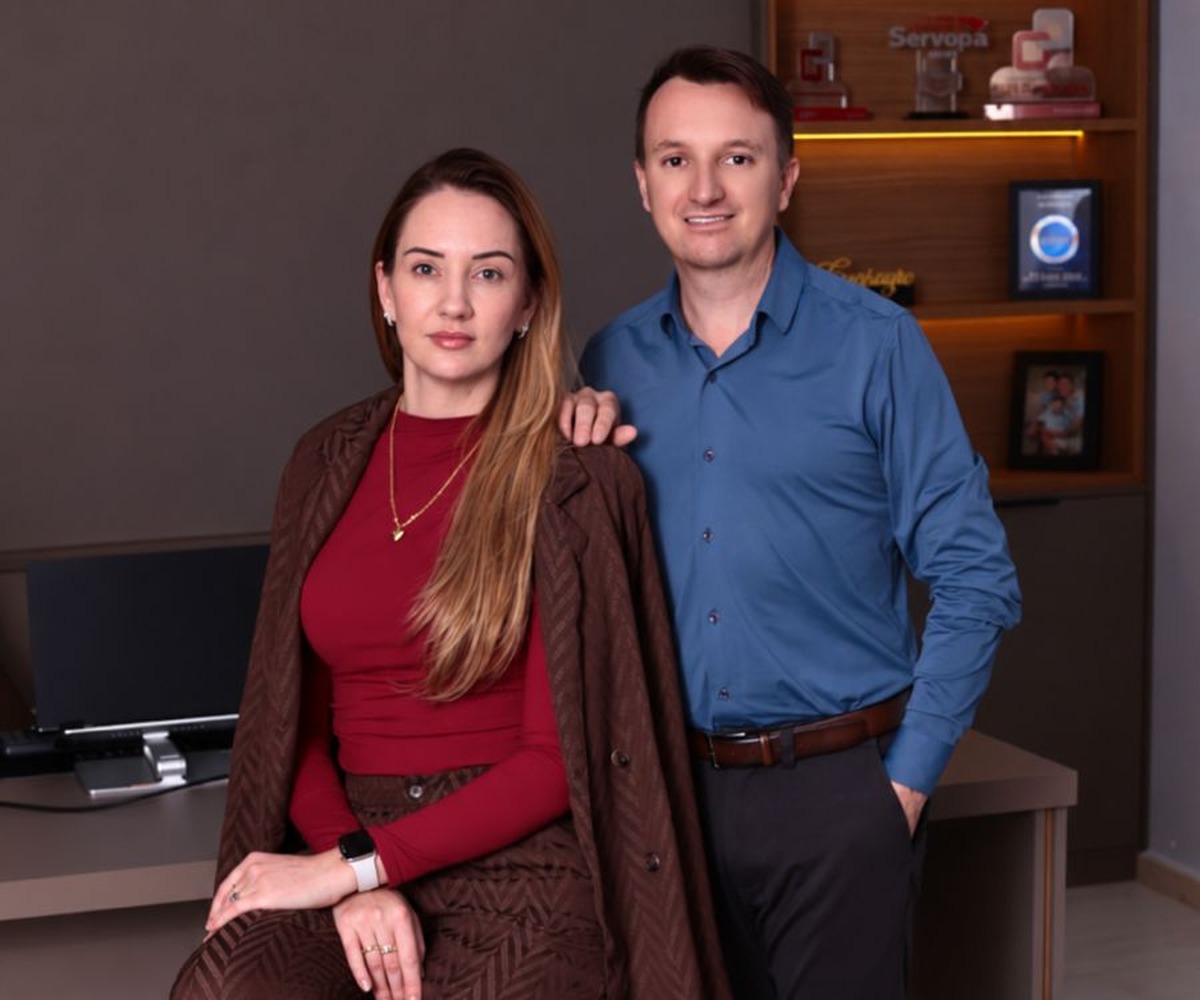 Patrícia Salvador e Cléo Salvador, CEOs do Grupo Salvador, no escritório